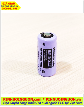 Panasonic BR-2/3AG; Pin nuôi nguồn Panasonic BR-2/3AG 2/3A 1450mAh (zắc nâu) Made in Japan